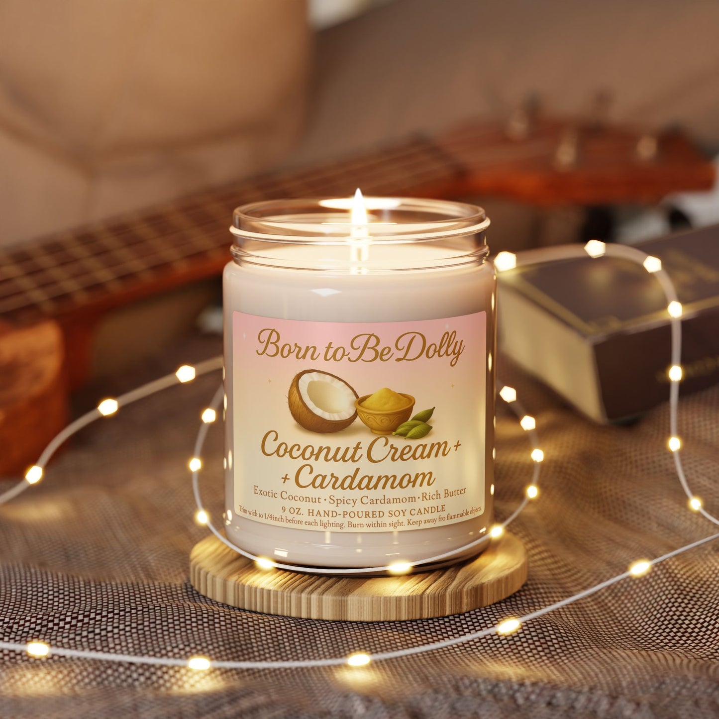 Coconut Cream & Cardamom Candle