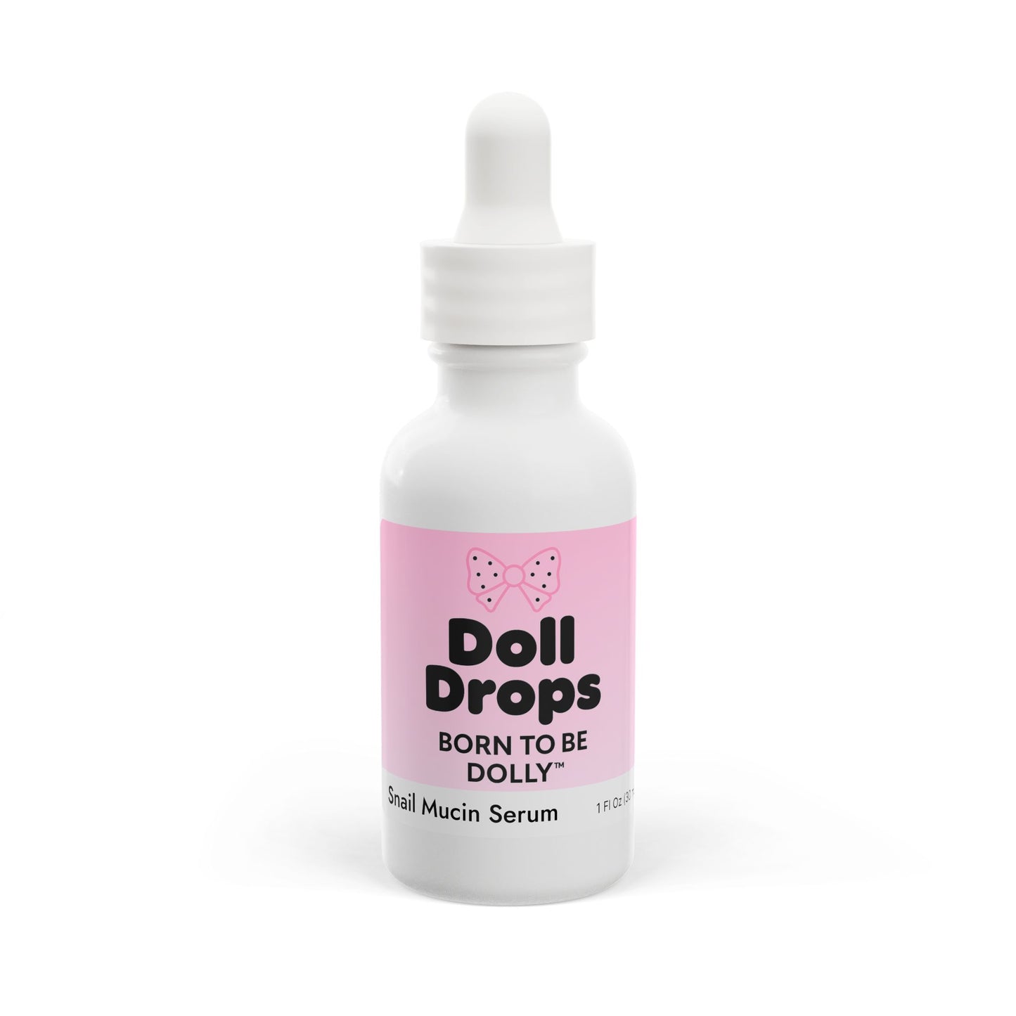 Doll Drops Snail Mucin Facial Serum — Hydrate, Repair & Renew , 1oz