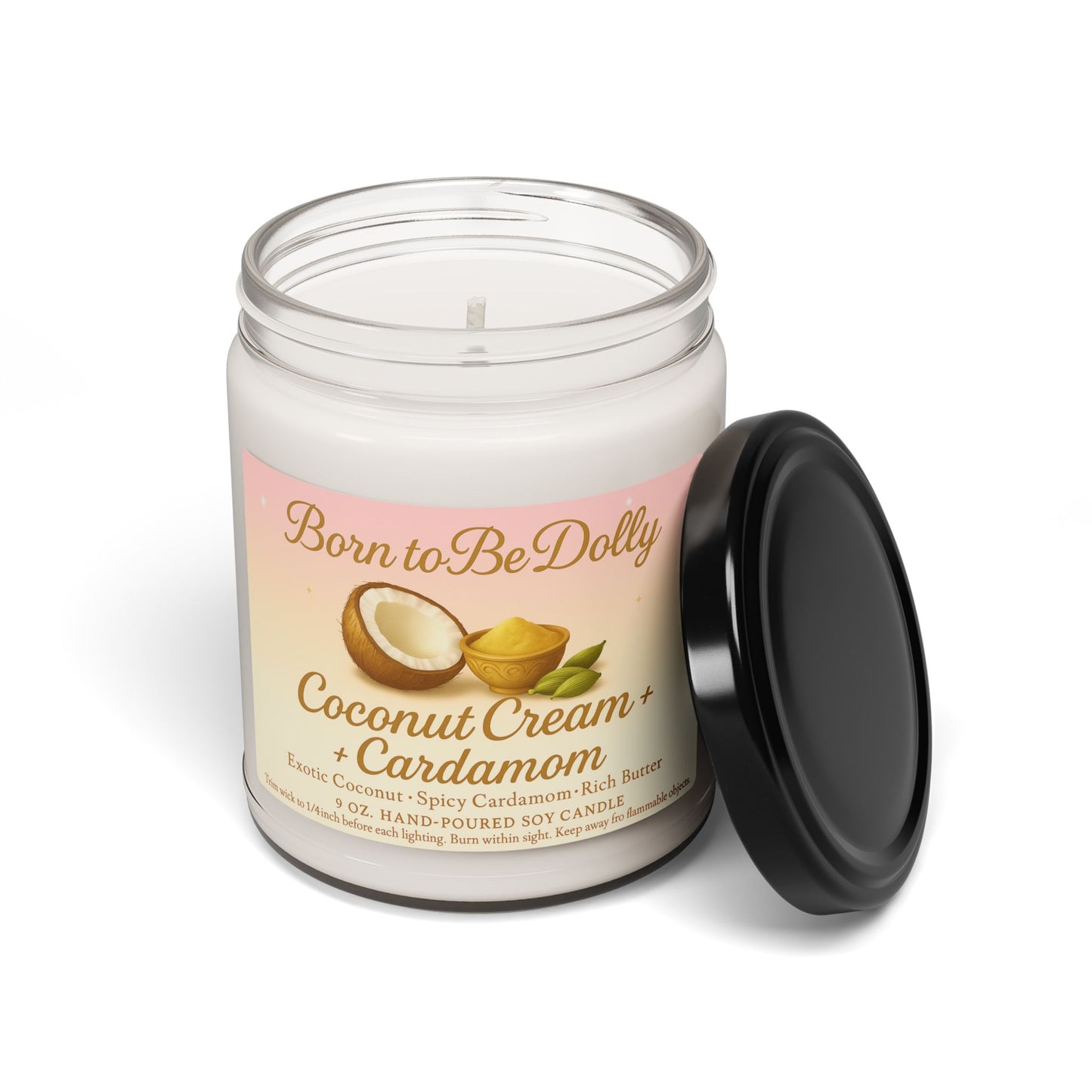 Coconut Cream & Cardamom Candle