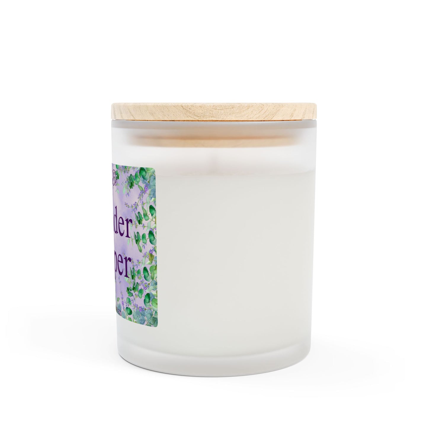 Lavender Whisper Lavender Scented Candle - Relaxing Aromatherapy