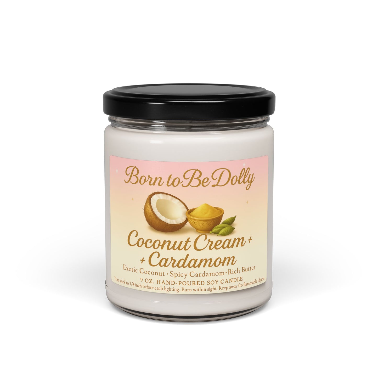 Coconut Cream & Cardamom Candle