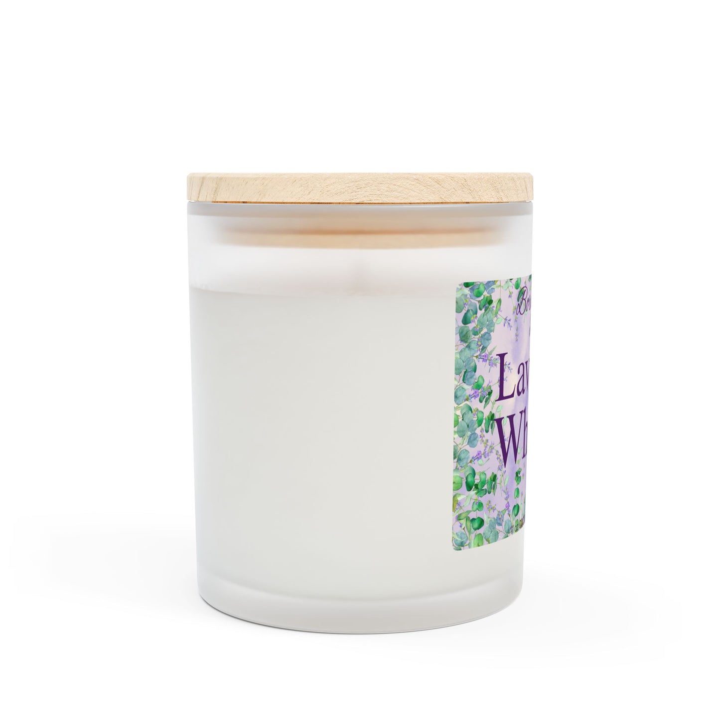 Lavender Whisper Lavender Scented Candle - Relaxing Aromatherapy