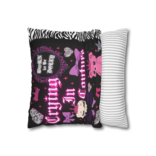 Alt Princess Pillowcase, Emo Decor, Bedroom Accent, Unique Gift, Home Accessories, Cozy Pillow Cover